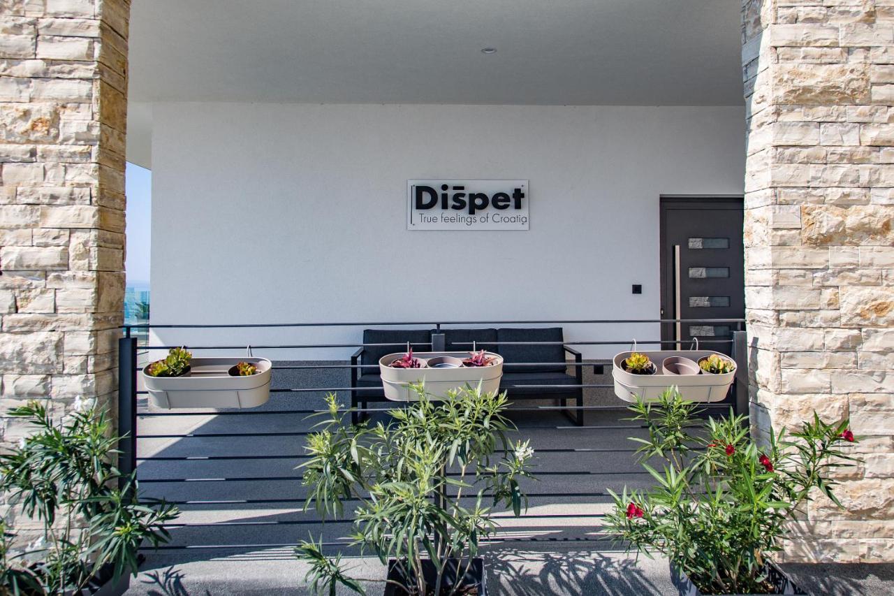 Villa Dispet With Heated Pool, Jacuzzi, Sauna And Cinema Целина Экстерьер фото