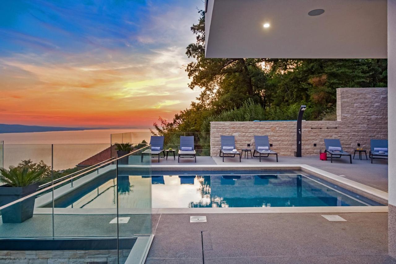 Villa Dispet With Heated Pool, Jacuzzi, Sauna And Cinema Целина Экстерьер фото